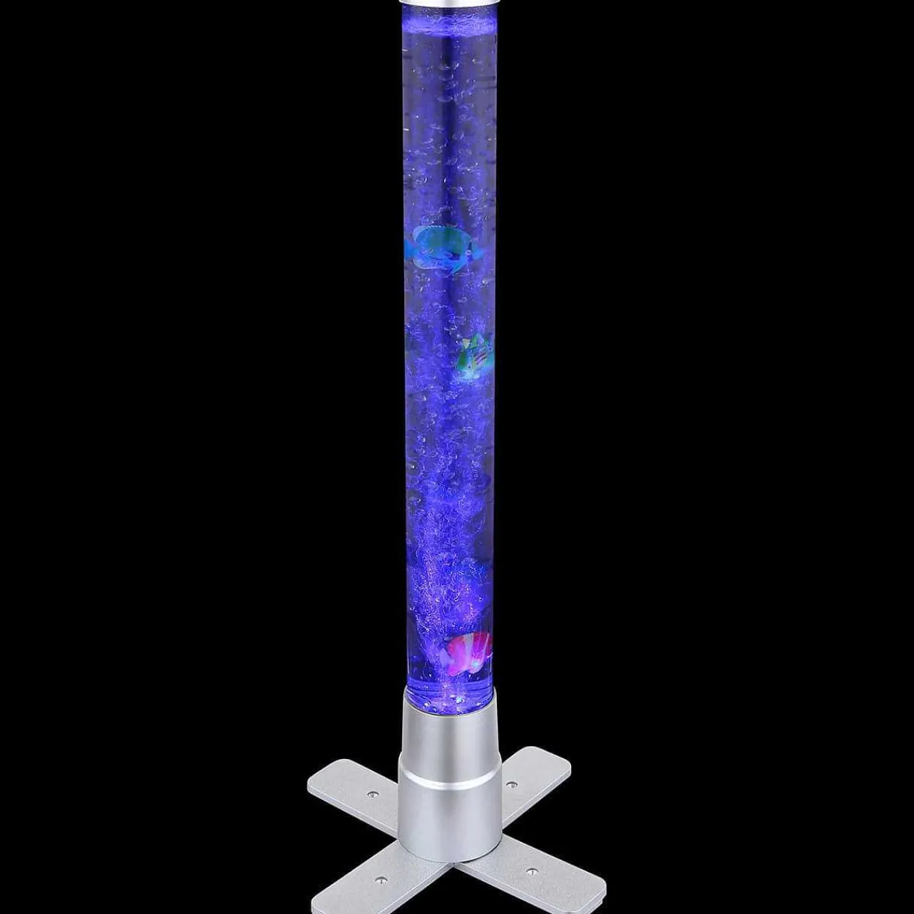 mutoni light Stehleuchte Mendoza Kunststoff Silber Rgb Led> Led-Stehleuchten