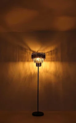 mutoni light Stehleuchte Naxis Metall Schwarz Matt 3Xe27><noscript><img width=