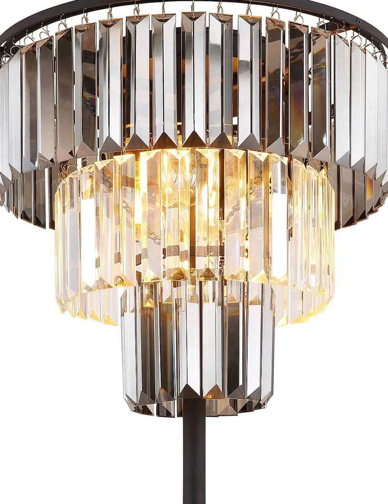 mutoni light Stehleuchte Naxis Metall Schwarz Matt 3Xe27> Stehleuchten