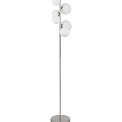 mutoni light Stehleuchte Riha Metall Nickel Matt 6Xg9 Led> Led-Stehleuchten
