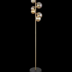 mutoni light Stehleuchte Riha Metall Schwarz Matt 6Xg9 Led> Led-Stehleuchten