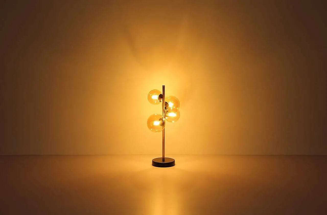 mutoni light Stehleuchte Riha Metall Schwarz Matt 6Xg9 Led> Led-Stehleuchten