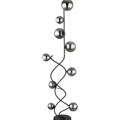 mutoni light Stehleuchte Riha Metall Schwarz Matt 9Xg9 Led> Led-Stehleuchten
