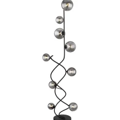 mutoni light Stehleuchte Riha Metall Schwarz Matt 9Xg9 Led><noscript><img width=