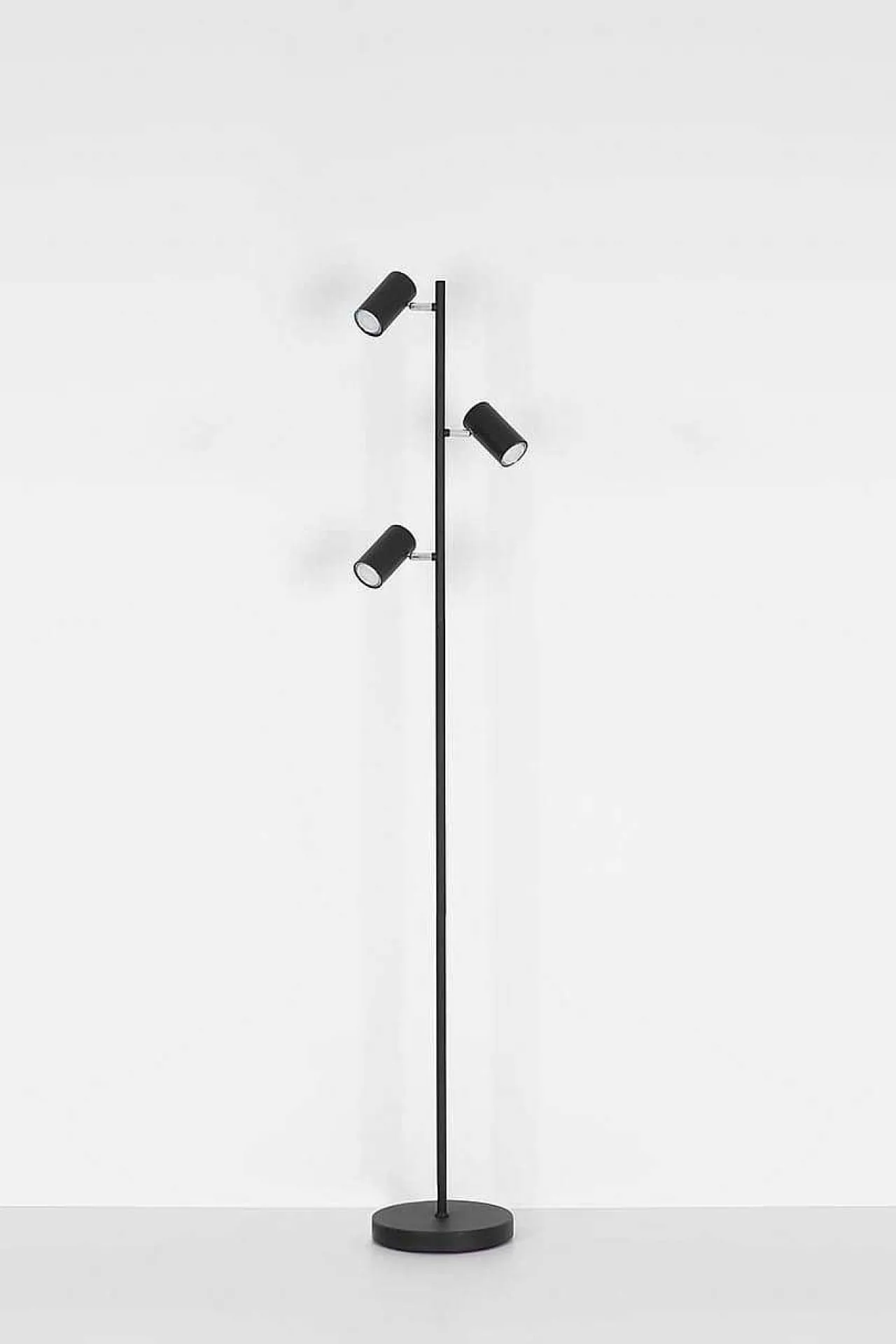 mutoni light Stehleuchte Robby Metall Nickel Matt 3Xgu10 Led> Led-Stehleuchten