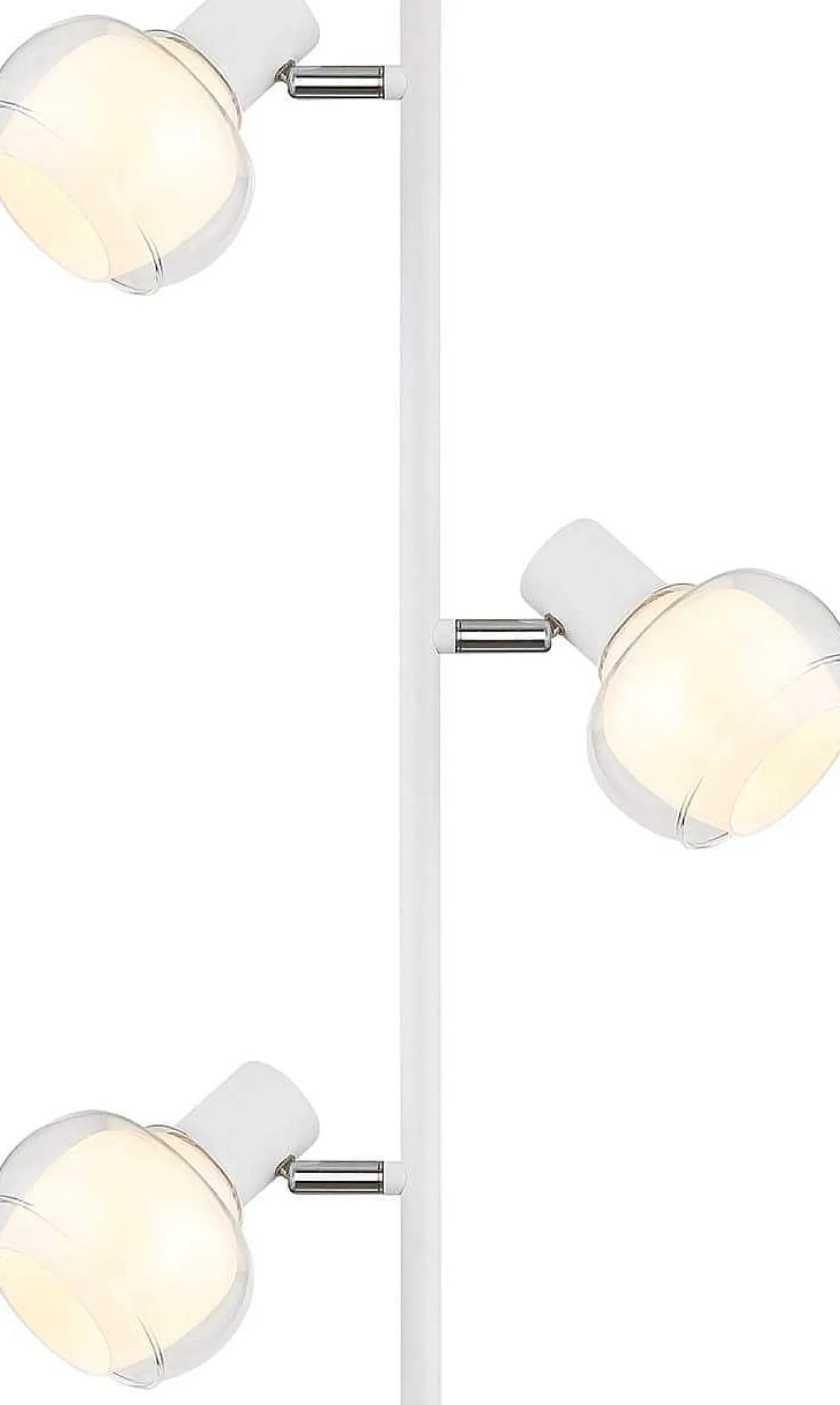 mutoni light Stehleuchte Tokki Metall Weiss Matt 3Xe14> Stehleuchten