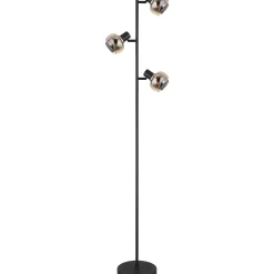 mutoni light Stehleuchte Tokki Metall Schwarz Matt 3Xe14><noscript><img width=