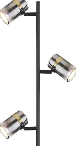 mutoni light Stehleuchte Trabby Metall Schwarz Matt 3Xgu10><noscript><img width=