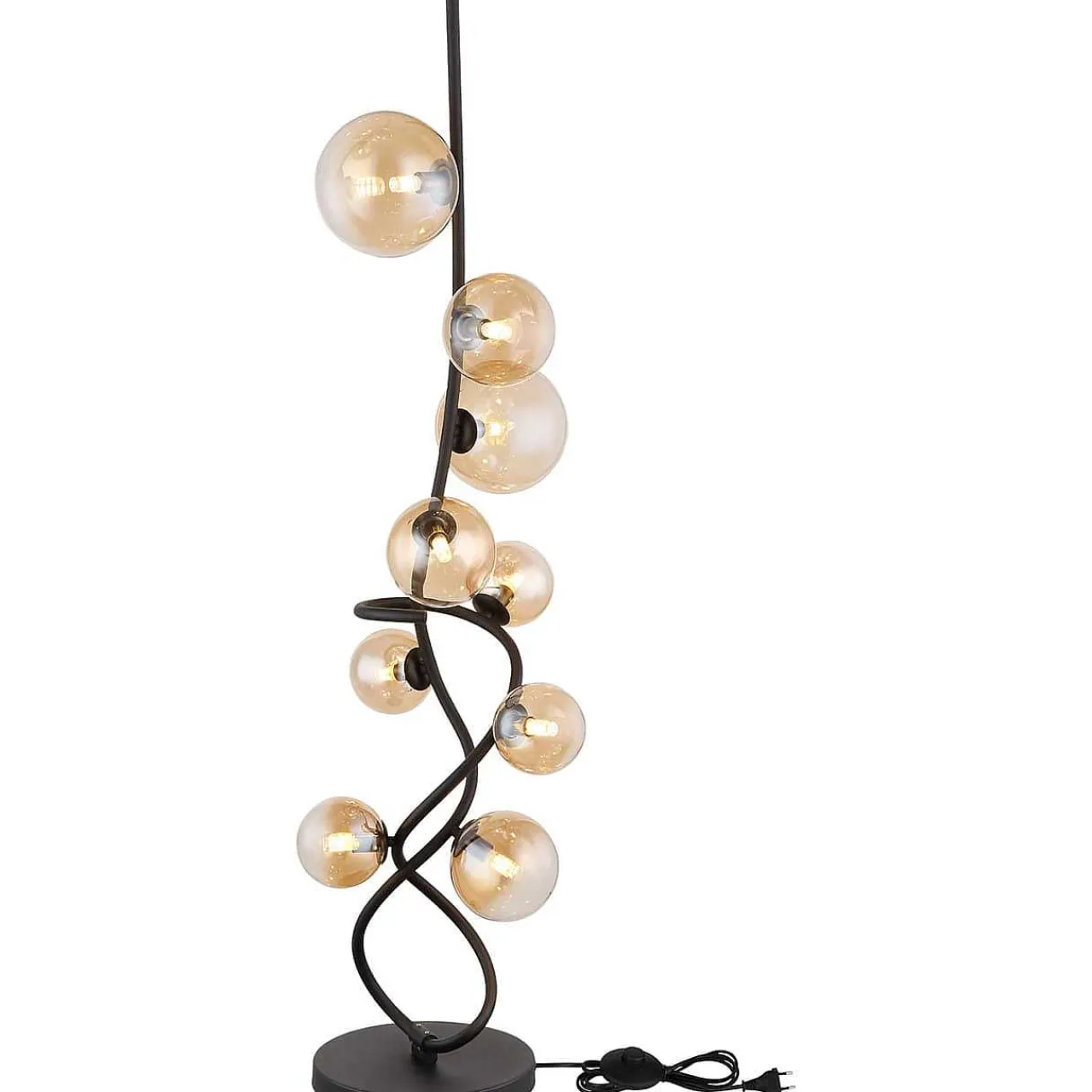 mutoni light Stehleuchte Wegix Metall Schwarz Matt 9Xg9 Led> Led-Stehleuchten