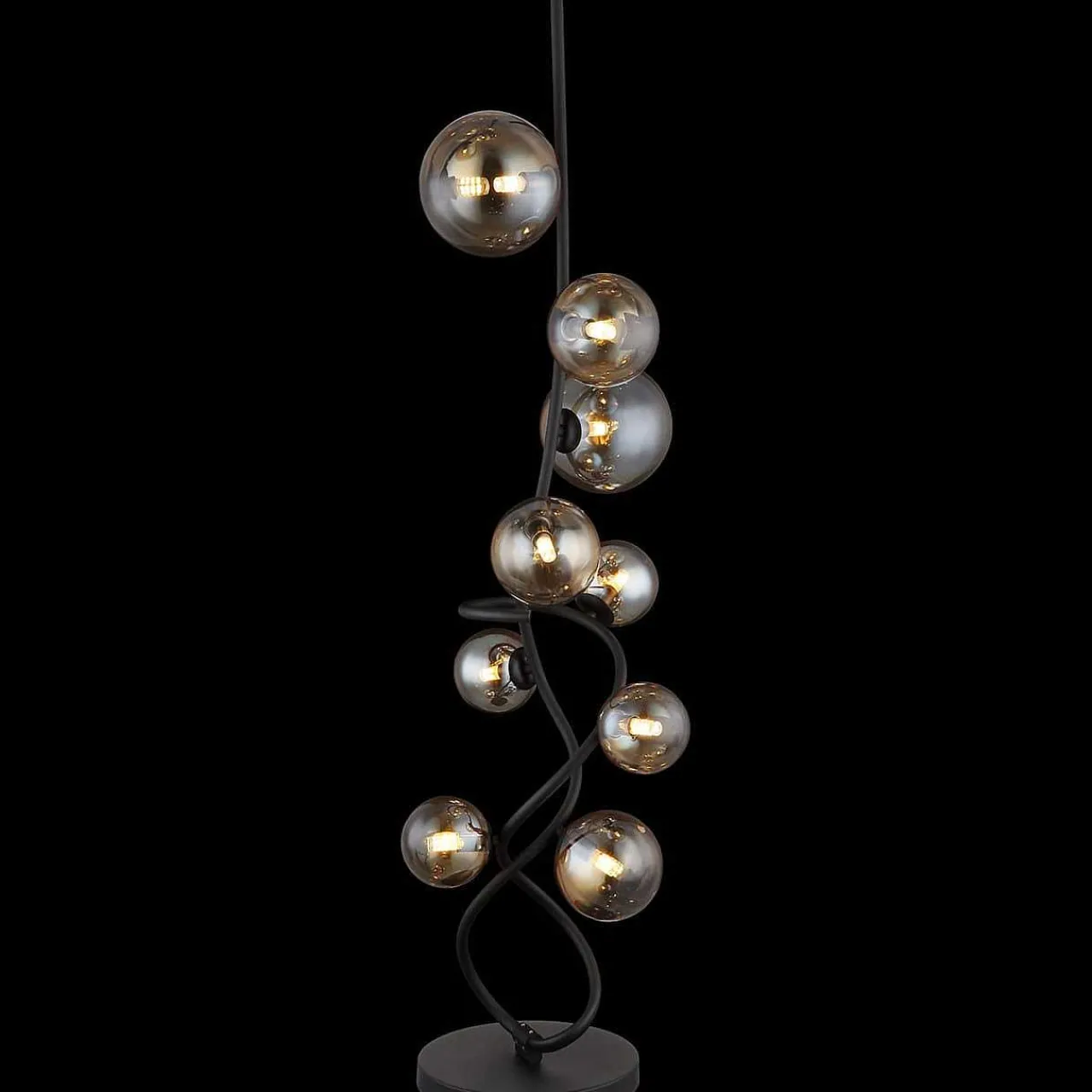 mutoni light Stehleuchte Wegix Metall Schwarz Matt 9Xg9 Led> Led-Stehleuchten