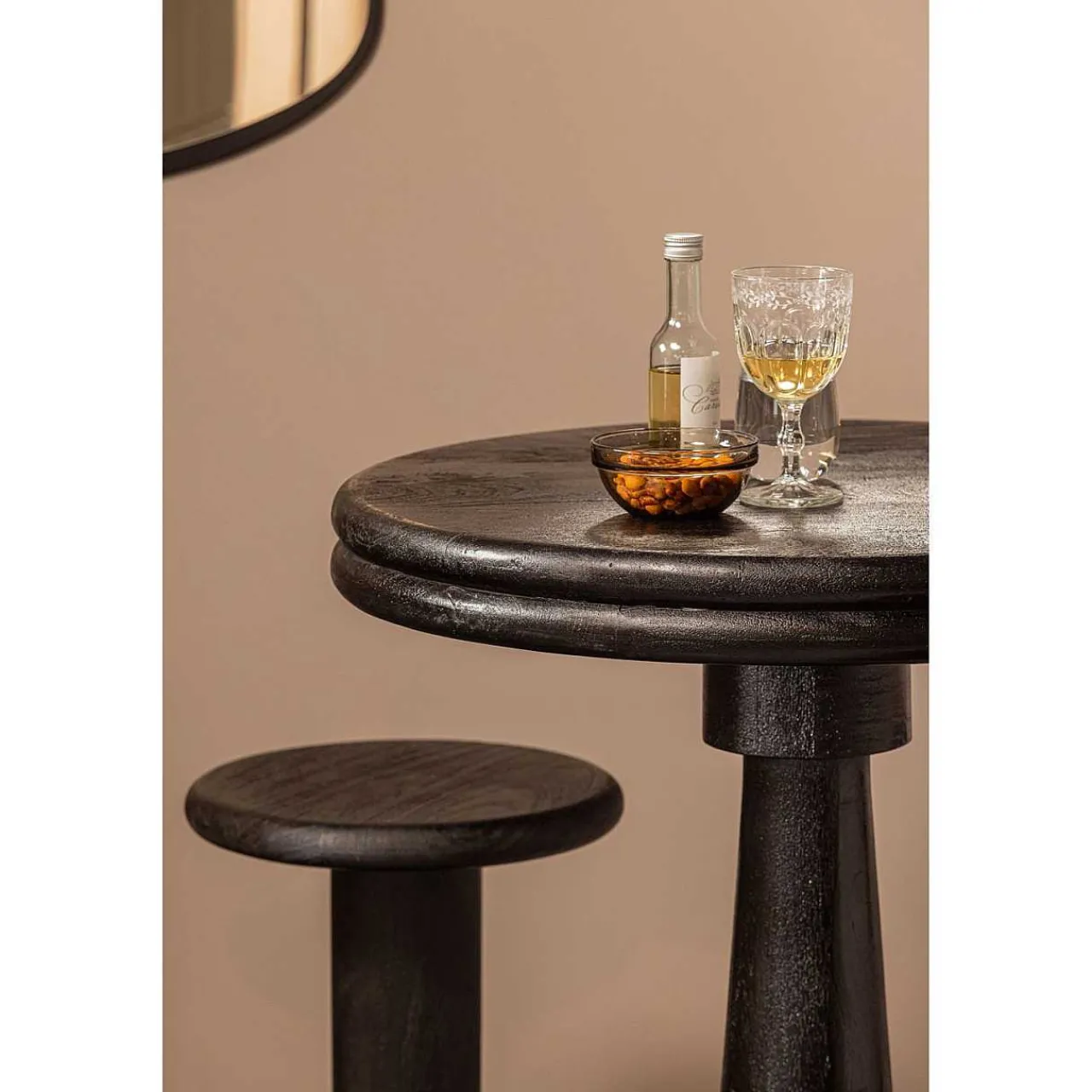 mutoni living Stehtisch Kolby Mango Schwarz 105> Bartische