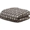 mutoni living Steppdecke Blend Schwarz/Offwhite 220X265> Tagesdecken & Plaids