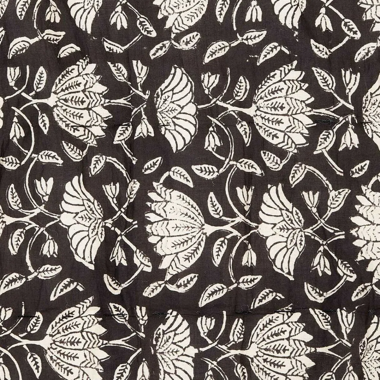 mutoni living Steppdecke Blend Schwarz/Offwhite 220X265> Tagesdecken & Plaids