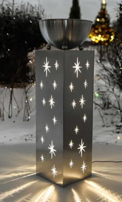 mutoni pleasure Sternensaule Soliana Edelstahl Silber><noscript><img width=