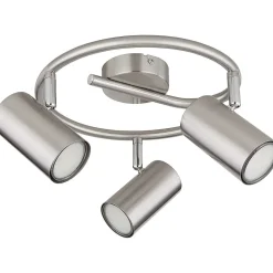 mutoni light Strahler Allvi Metall Nickel Matt 3Xgu10> Deckenleuchten