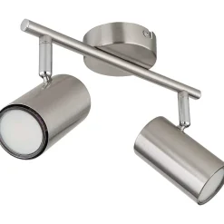 mutoni light Strahler Allvi Metall Nickel Matt 2Xgu10> Deckenleuchten
