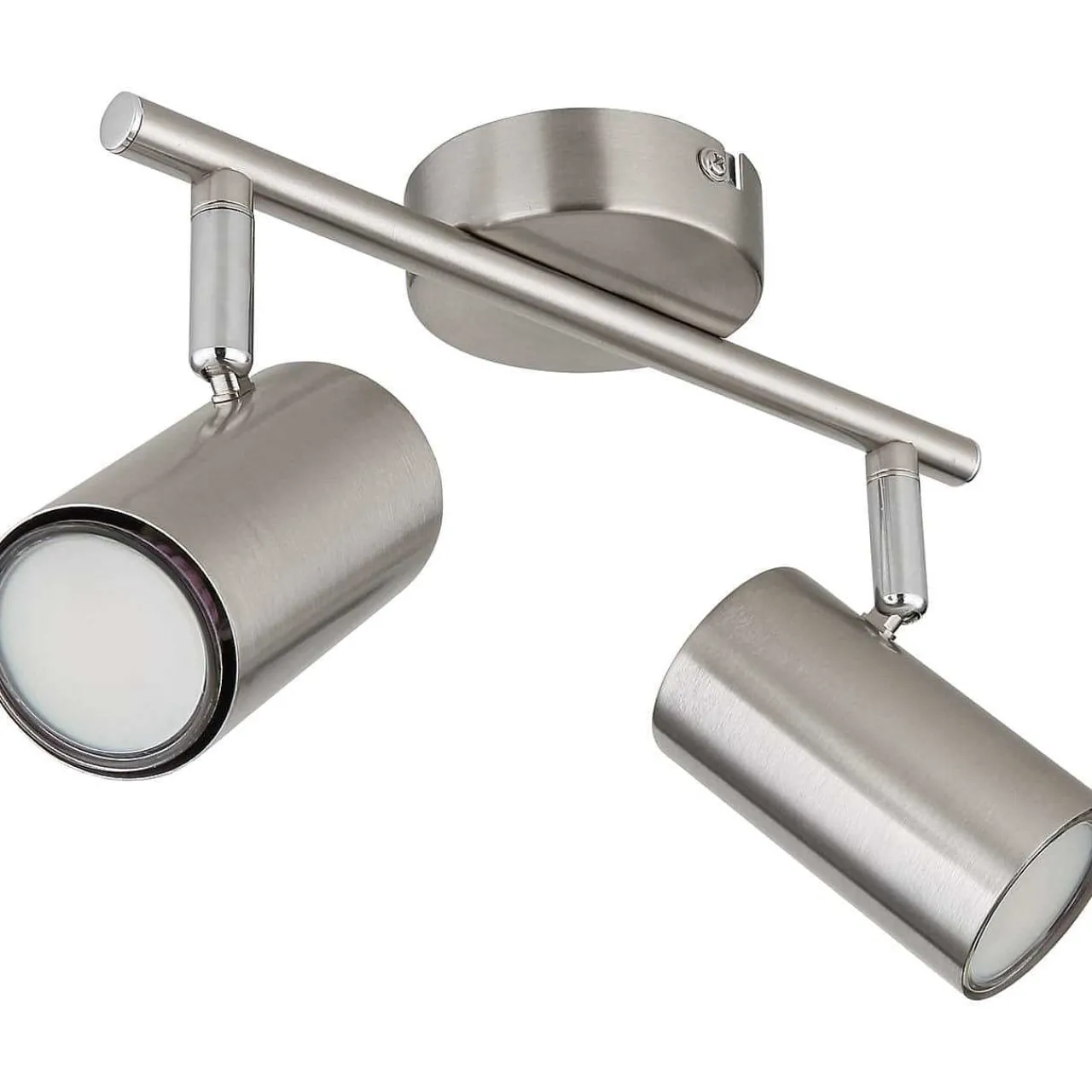 mutoni light Strahler Allvi Metall Nickel Matt 2Xgu10> Deckenleuchten