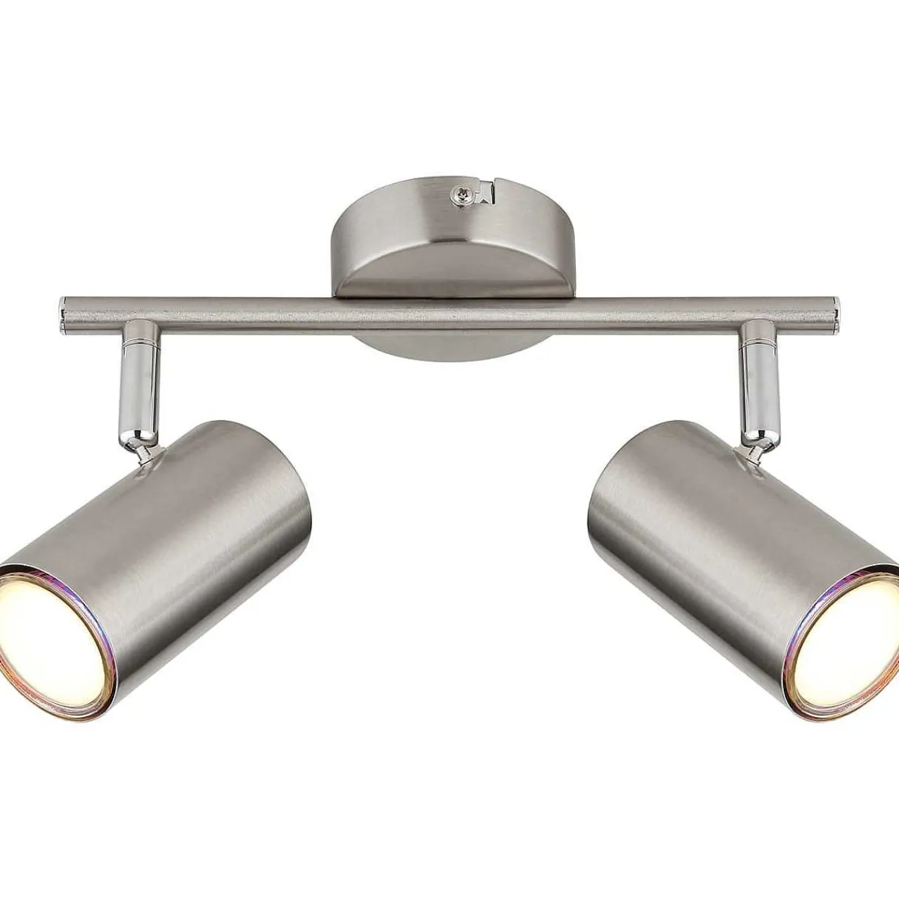mutoni light Strahler Allvi Metall Nickel Matt 2Xgu10> Deckenleuchten