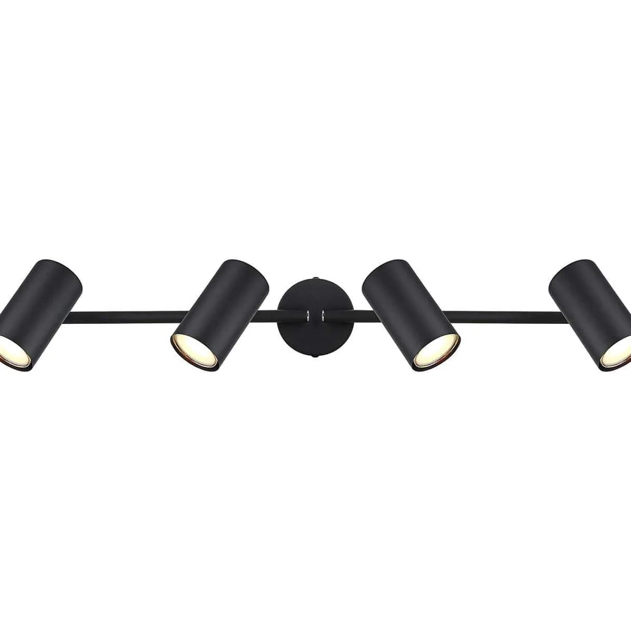 mutoni light Strahler Allvi Metall Schwarz Matt 4Xgu10> Deckenleuchten