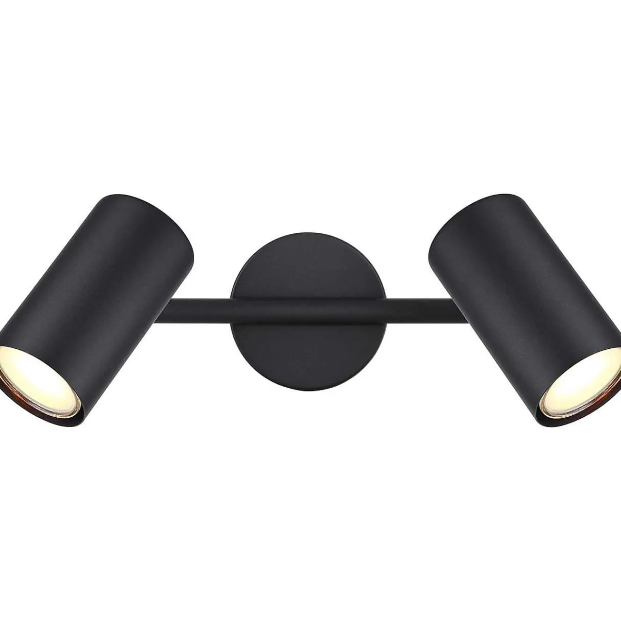 mutoni light Strahler Allvi Metall Schwarz Matt 2Xgu10> Deckenleuchten