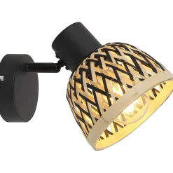 mutoni light Strahler Colly Metall Schwarz Matt 1Xe27 Led> Wandleuchten