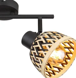 mutoni light Strahler Colly Metall Schwarz Matt 2Xe27 Led><noscript><img width=