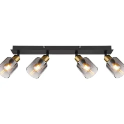 mutoni light Strahler Hollsy Metall Schwarz Matt 4Xe14><noscript><img width=