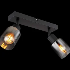 mutoni light Strahler Hubertus Metall Schwarz Matt 2Xe14><noscript><img width=