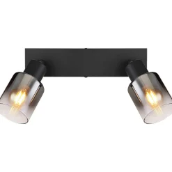 mutoni light Strahler Hubertus Metall Schwarz Matt 2Xe14><noscript><img width=