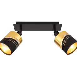 mutoni light Strahler Or Metall Gold Schwarz Matt 2Xe14><noscript><img width=