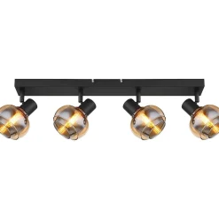 mutoni light Strahler Tokki Metall Schwarz Matt 4Xe14><noscript><img width=