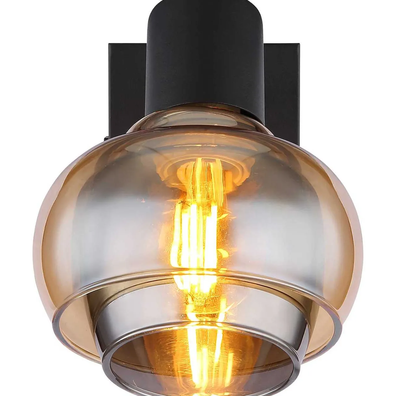 mutoni light Strahler Tokki Metall Schwarz Matt 1Xe14> Wandleuchten