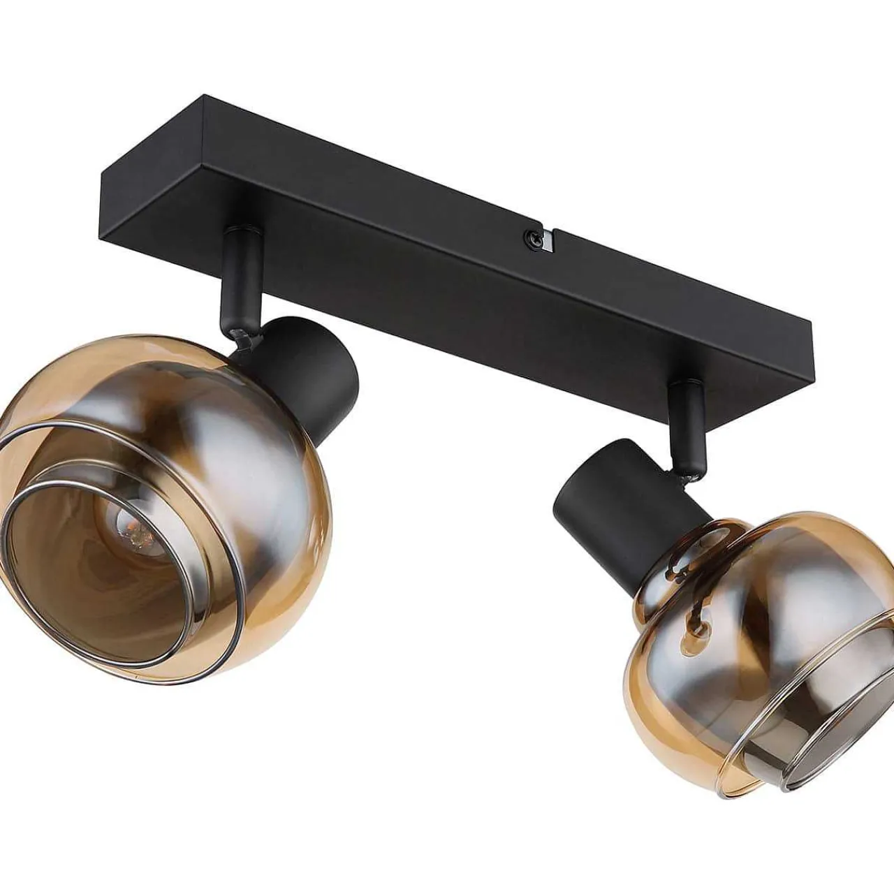 mutoni light Strahler Tokki Metall Schwarz Matt 2Xe14> Deckenleuchten