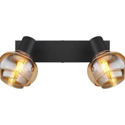 mutoni light Strahler Tokki Metall Schwarz Matt 2Xe14><noscript><img width=