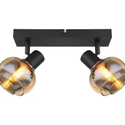 mutoni light Strahler Tokki Metall Schwarz Matt 2Xe14><noscript><img width=
