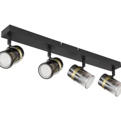mutoni light Strahler Trabby Metall Schwarz Matt 4Xgu10><noscript><img width=