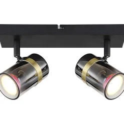 mutoni light Strahler Trabby Metall Schwarz Matt 2Xgu10><noscript><img width=