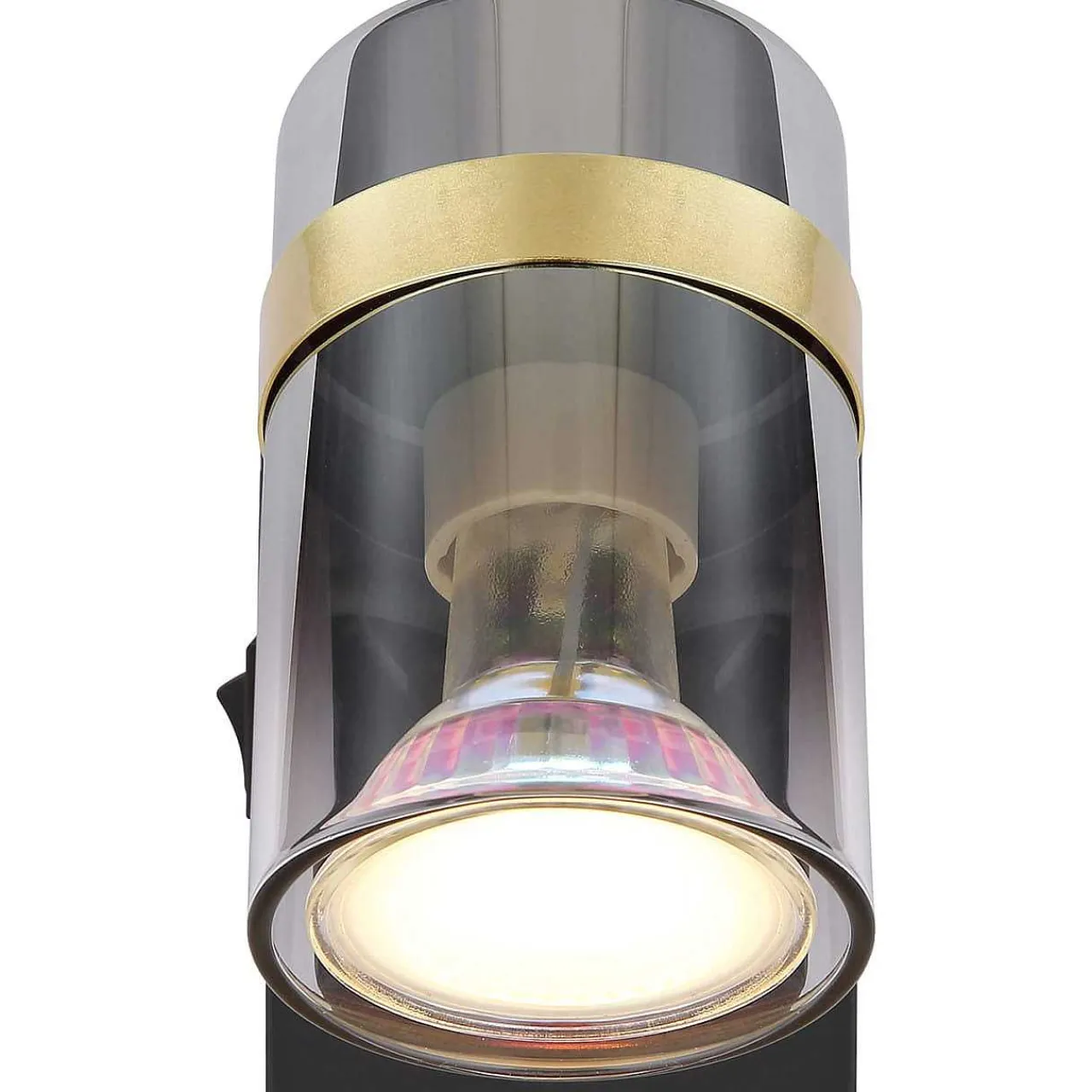 mutoni light Strahler Trabby Metall Schwarz Matt 1Xgu10> Wandleuchten