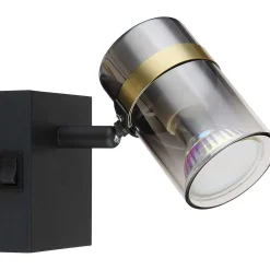 mutoni light Strahler Trabby Metall Schwarz Matt 1Xgu10><noscript><img width=