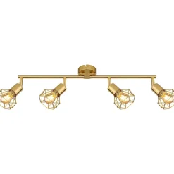 mutoni light Strahler Xara I Metall Gold 4Xe14><noscript><img width=