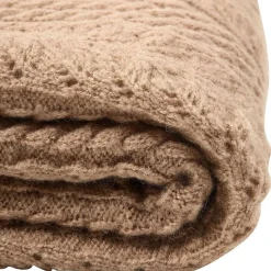 mutoni living Strickplaid Dijk Sand 130X170><noscript><img width=