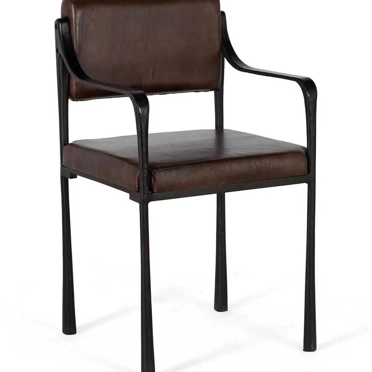 mutoni inspiration Stuhl Leder Braun> Armlehnstühle