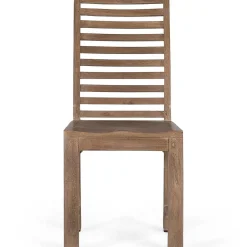 mutoni inspiration Stuhl Mangoholz Natur (2Er-Set)> Holzstühle