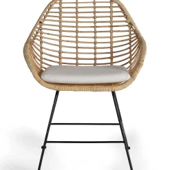 mutoni inspiration Stuhl Rattan Natur (2Er-Set)> Armlehnstühle