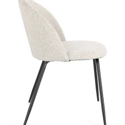 mutoni lifestyle Stuhl Tanya Schwarz Elfenbein> Polsterstühle
