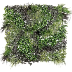mutoni lifestyle Synthetische Wand Mix Grun 100X100> Wanddekoration