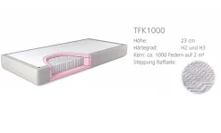 Traumstart Taschenfederkernmatratze Tfk 1000 H23> Matratzen