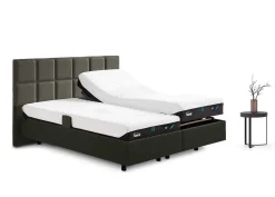 Tempur Relax Bett Check Bicolor Grey> Betten
