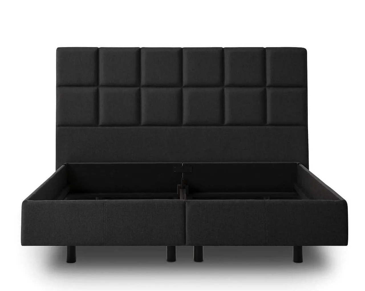 Tempur Relax Bett Check Charcoal> Betten