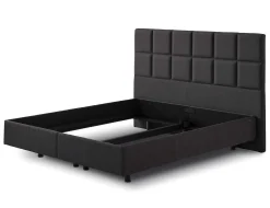 Tempur Relax Bett Check Charcoal> Betten